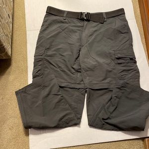 Cabela’s Zip-Off Fishing Pants for Men. 38 W.  30 L